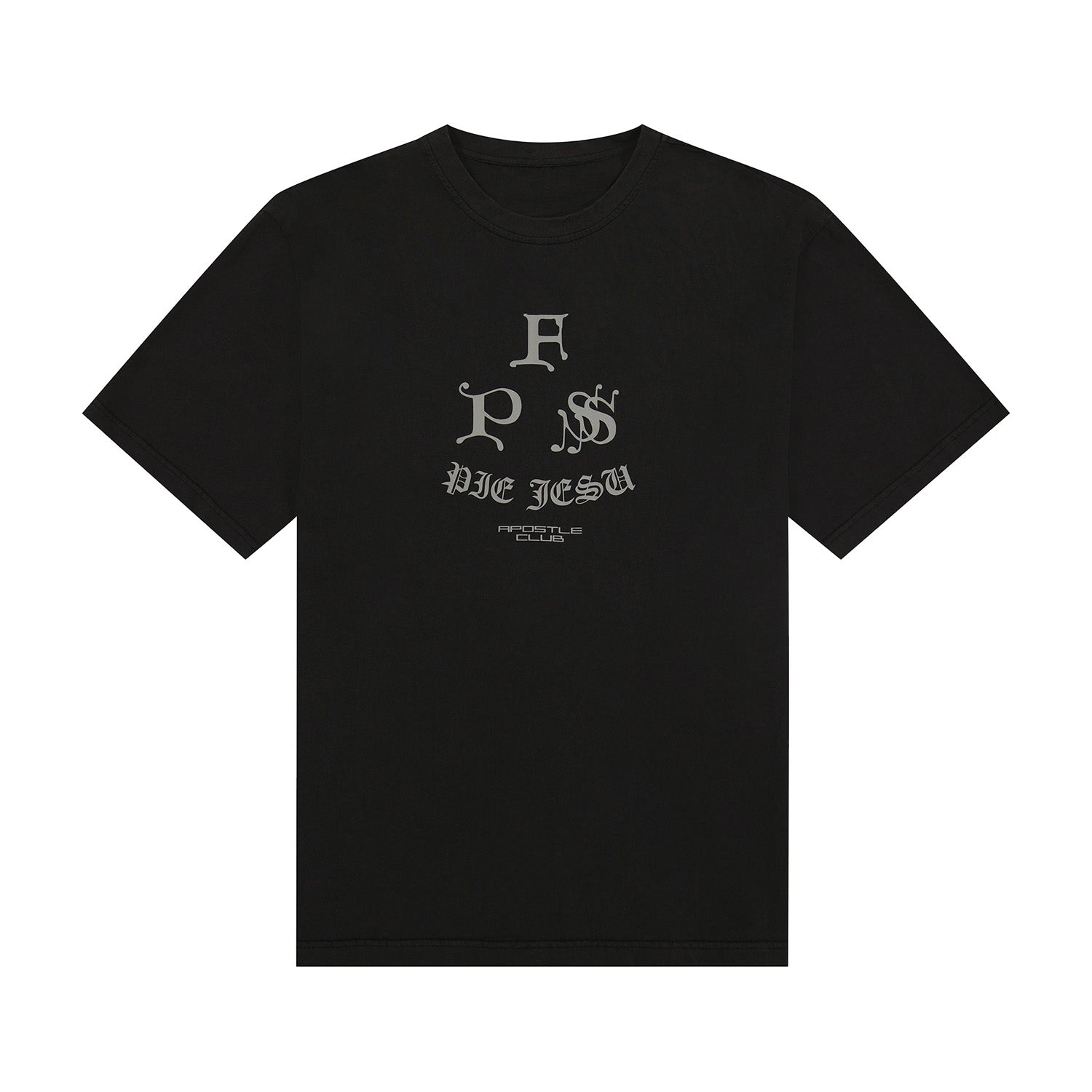 【oan】Cross Necklace Damage Pigment Short Sleeve T-Shirt 51qwtXqM1BL.jpg