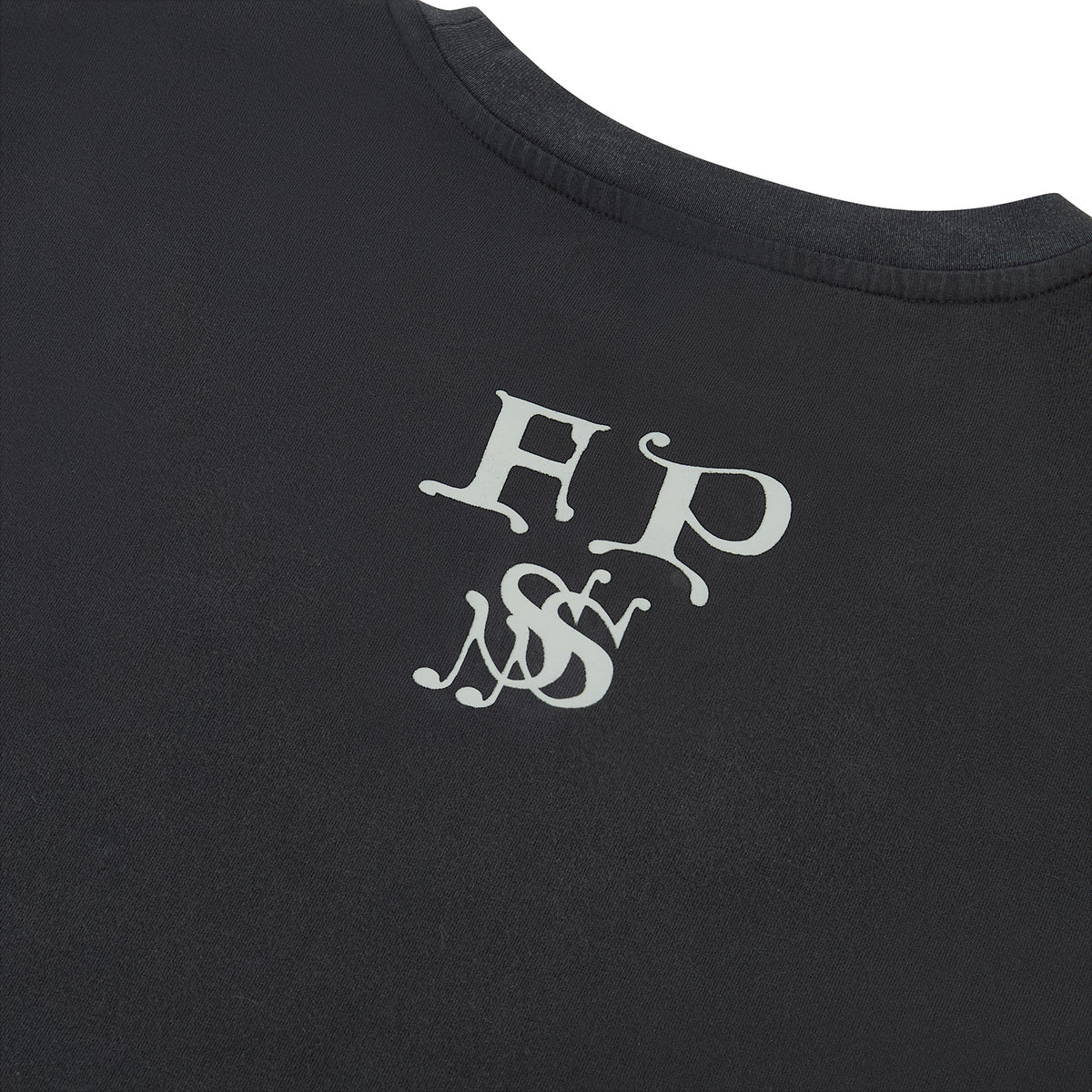 Jesus Rhinestone Tee in Black