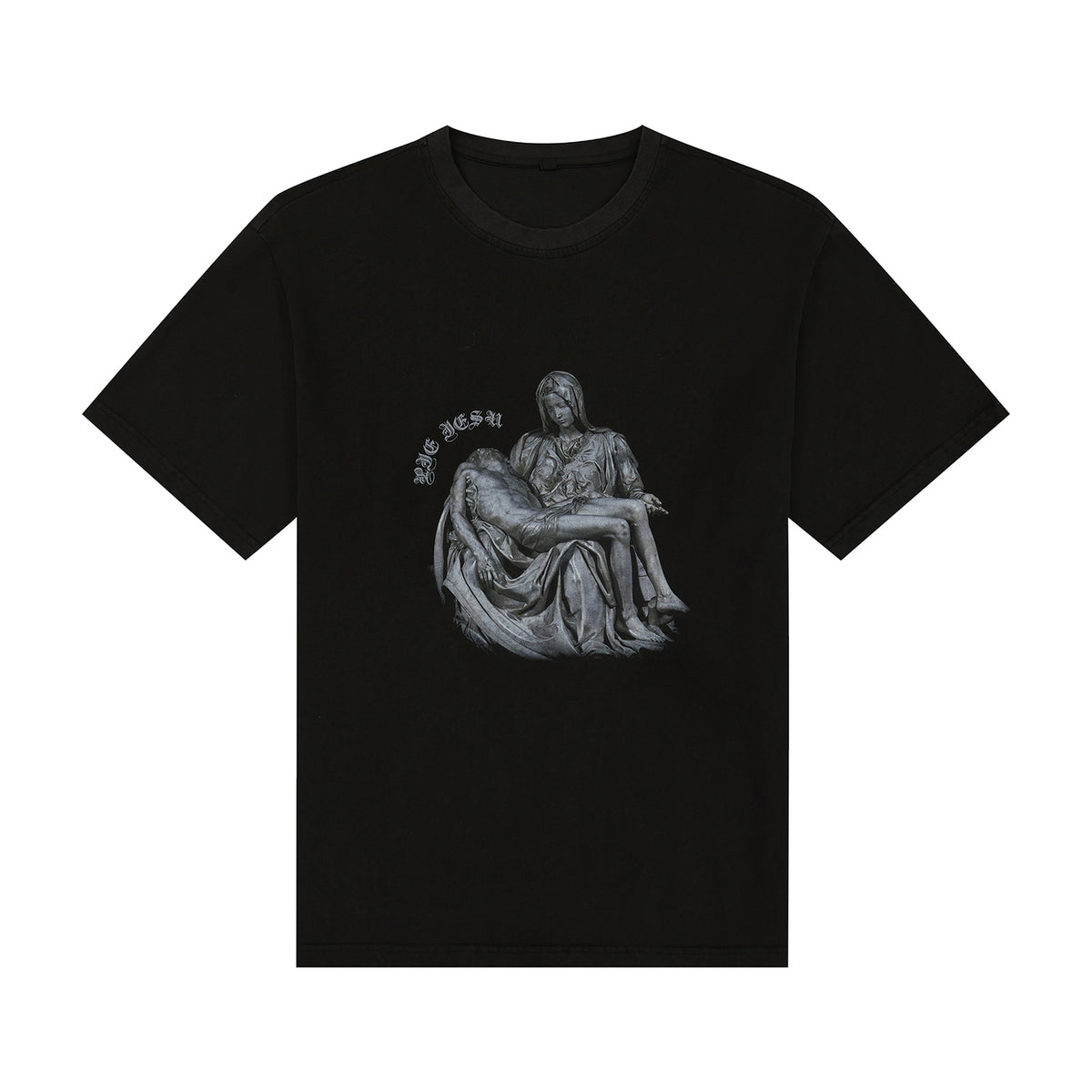 Pieta Tee in Obsidian