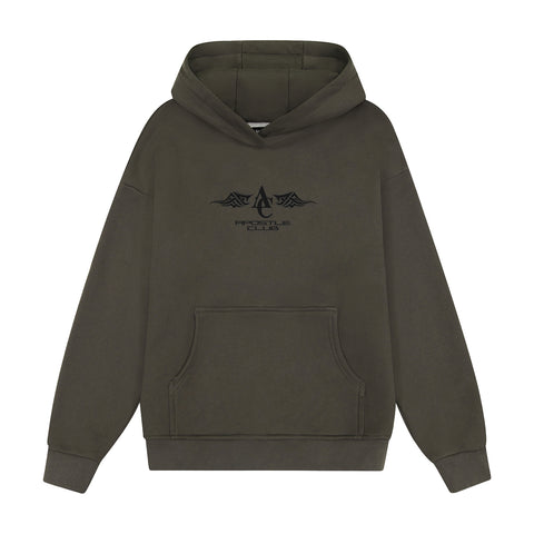 Archangel Michael Hoodie in Charcoal